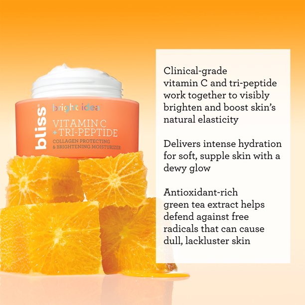 Bliss Bright Idea Vitamin C +Tri-Peptide Collagen-Protecting ...