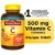 Nature Made Chewable Vitamin C 500 mg Tablets, Dietary Supplement, 70 Count