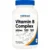 Nutricost Vitamin B Complex 460mg, 120 Capsules – with Vitamin C – Energy Complex Supplement